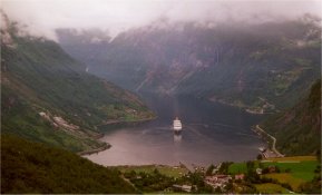 Geiranger mit P&O Orania