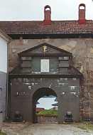 Torbogen in der Festung Fredriksten